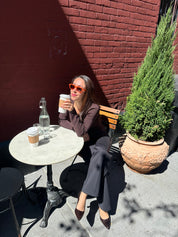 The No Regrets Brown Leather Pump