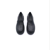 The Martini Black Leather Loafer