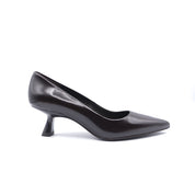 The No Regrets Brown Leather Pump
