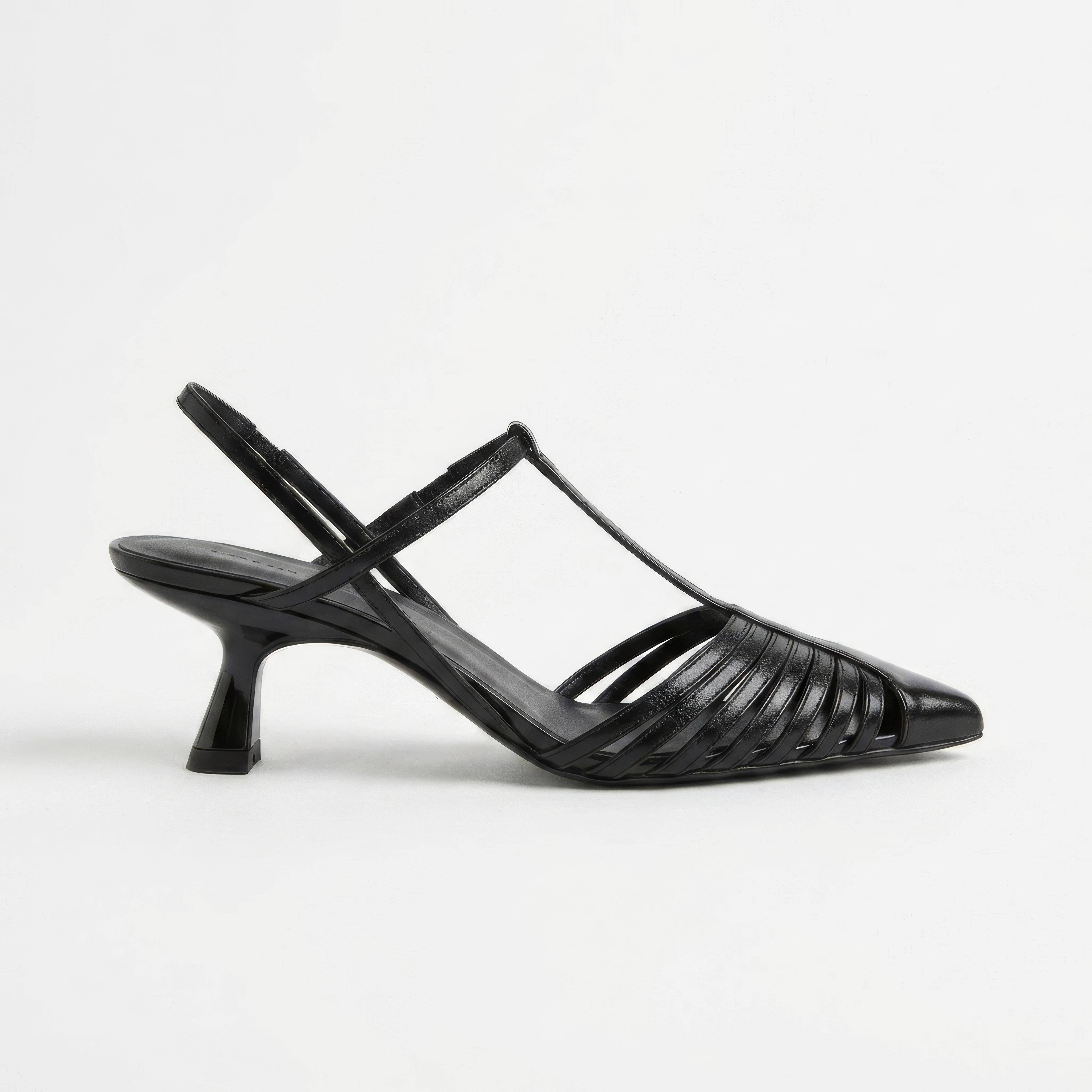 The RSVP Black Strappy Heel Sandal