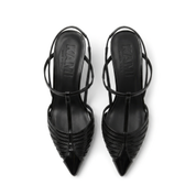 The RSVP Black Strappy Heel Sandal