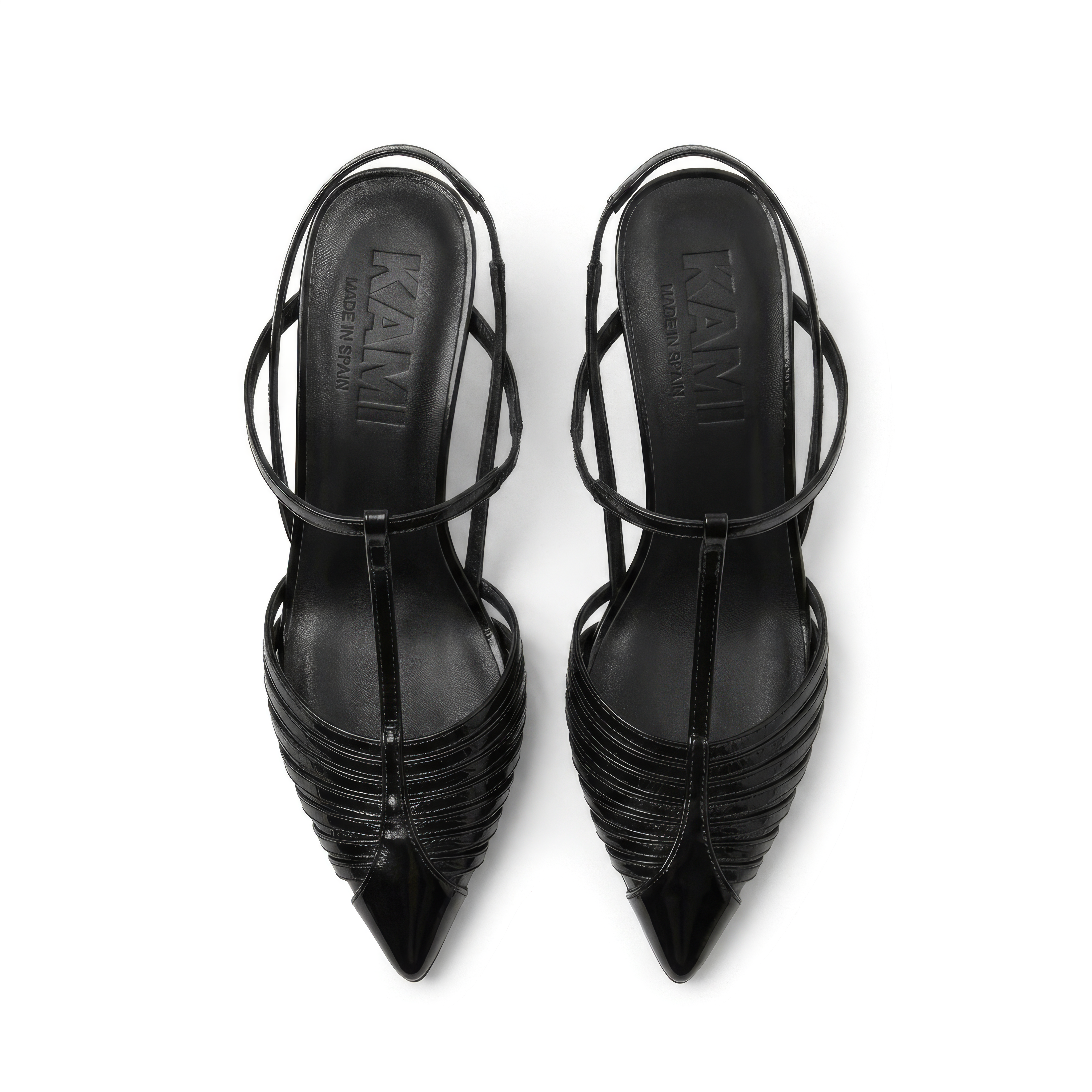 The RSVP Black Strappy Heel Sandal